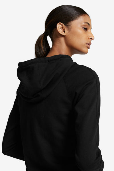 Womens black full zip hoodie store