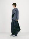 [UOU___CUTE x LOW CLASSIC] Dandelion Cat Knit - Blue