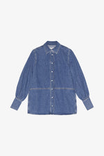 Dark Blue Vintage Future Denim Shirt