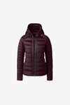 Roxboro Hoody－Black/Bordeaux