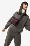 Roxboro Hoody－Black/Bordeaux