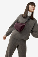 Roxboro Hoody－Black/Bordeaux