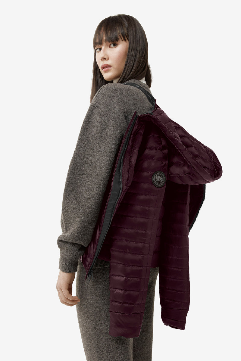 Roxboro Hoody－Black/Bordeaux