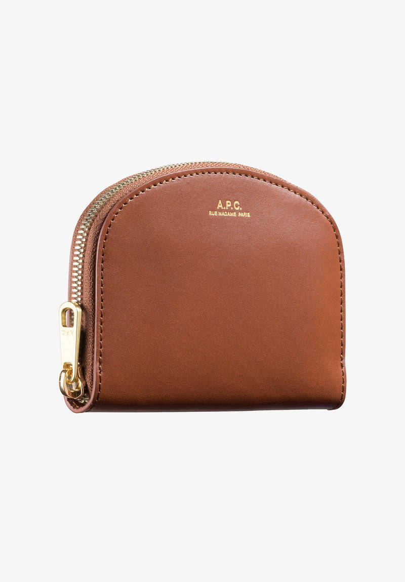 Half-moon Coin Purse - Noisette