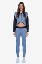 Rhys Mid Rise Legging - Nova Blue
