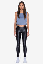Toss Crop Top - Nova Blue