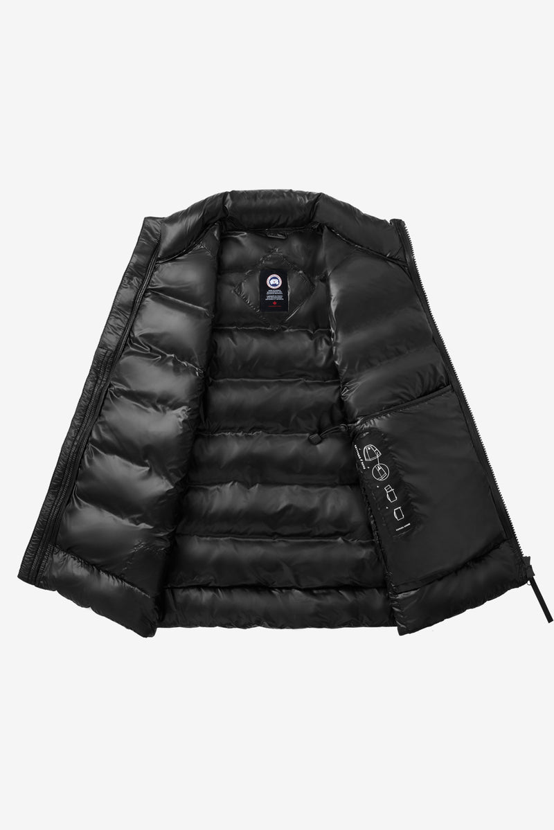 Crofton Down Vest－Black