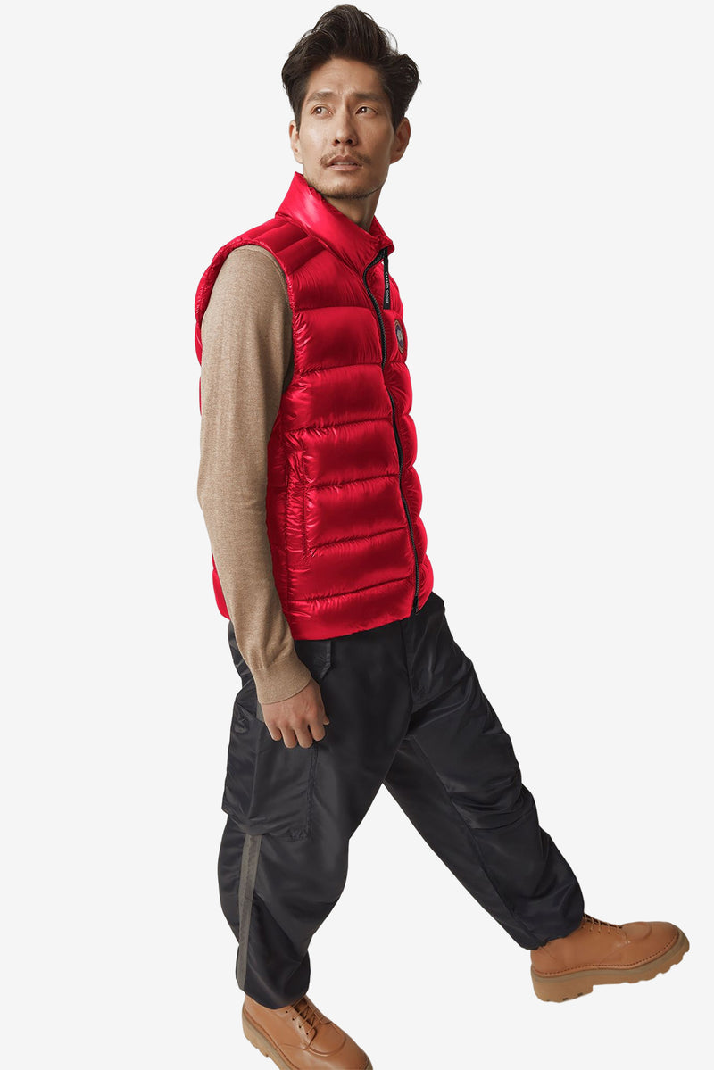 Crofton Down Vest－Red