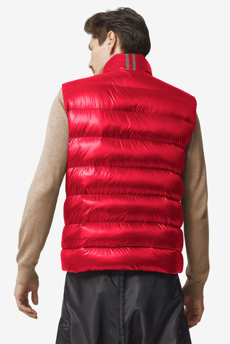 Crofton Down Vest－Red