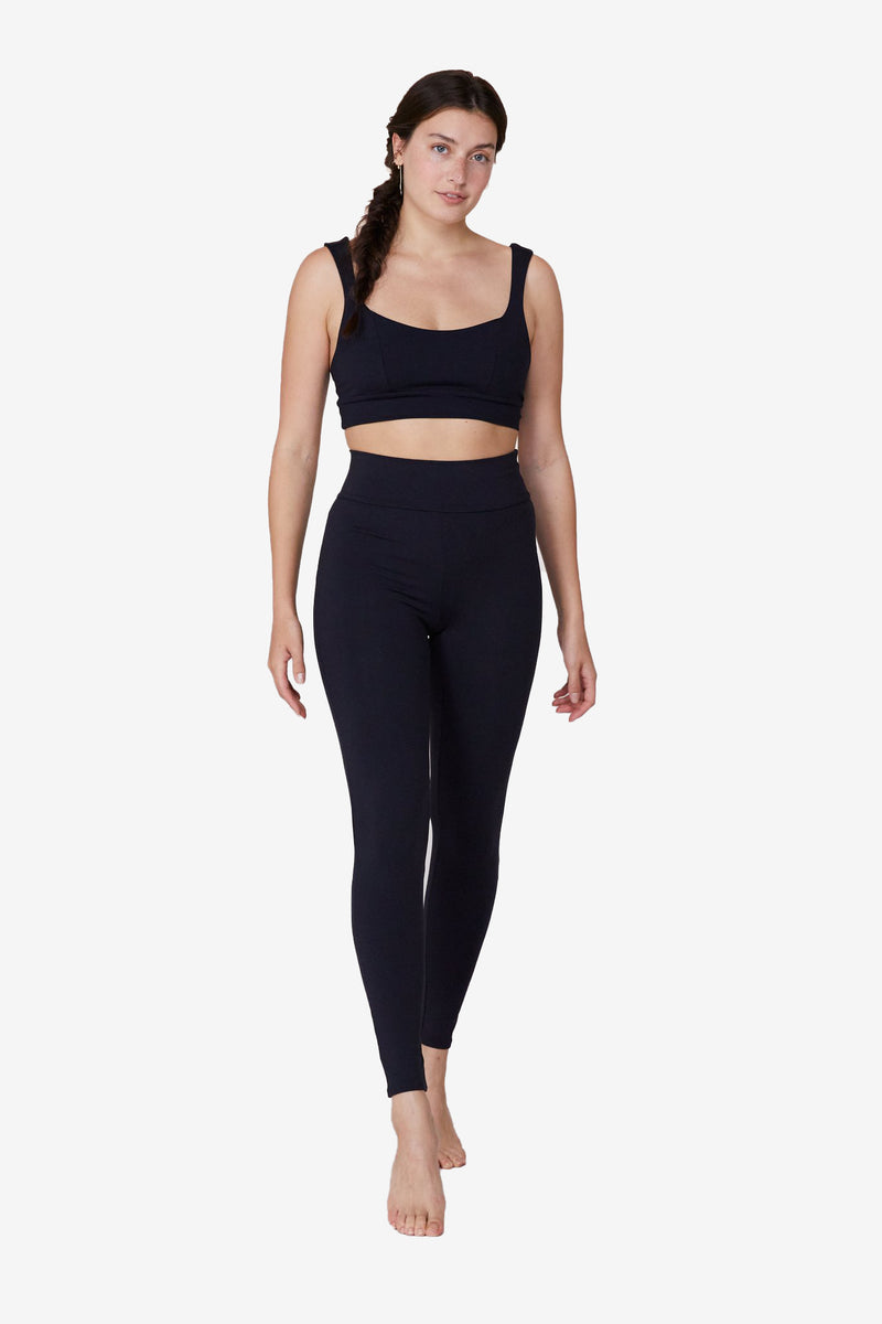 Tuxedo Legging - Black