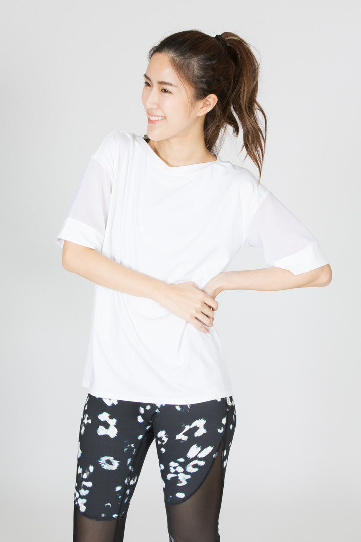 Rutline Tee - White