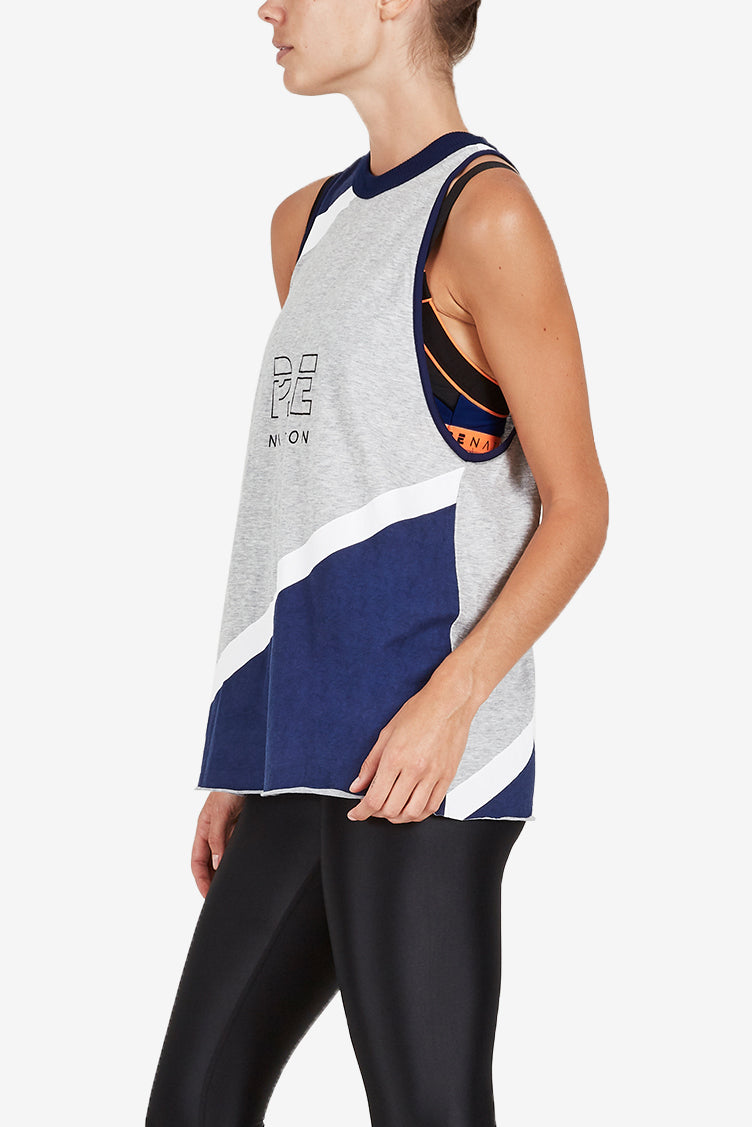 Sudden Death Tank Top - Grey Marl