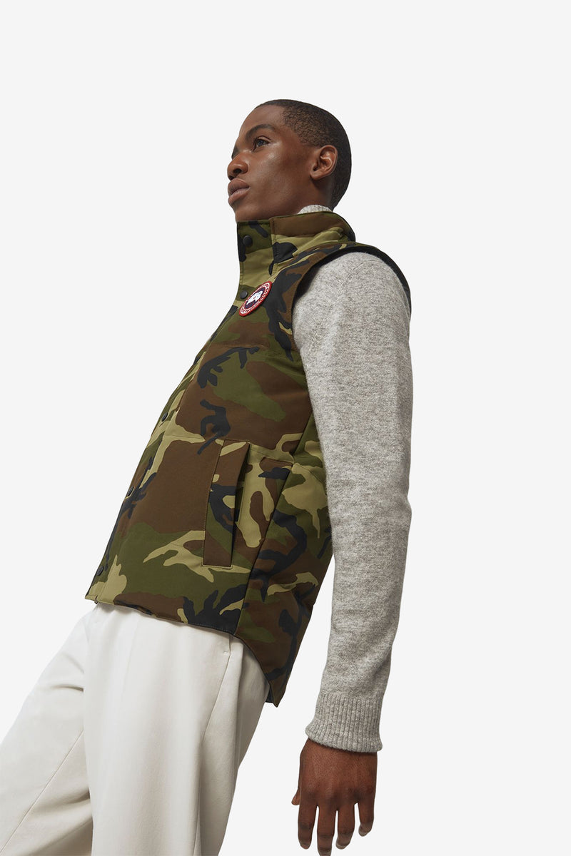 Camo best sale jean vest