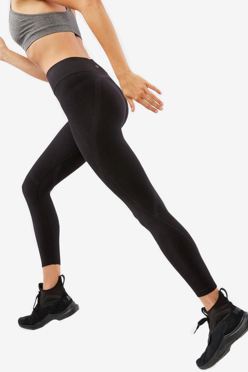 Qualifier Seamless Capri - Black