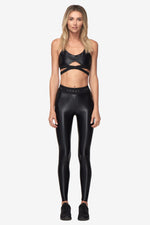 Aden Mid Rise Legging - Black