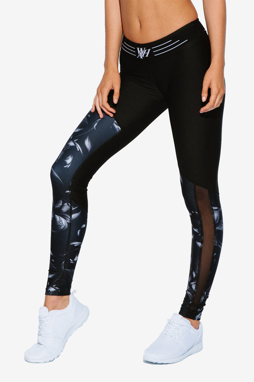 LNDR - BLACKOUT LEGGING - CORAL MARL