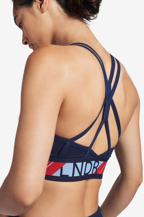 LOTUS SPORTS BRA - NAVY