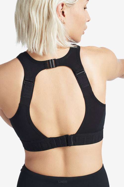 HI SPORTS BRA - BLACK