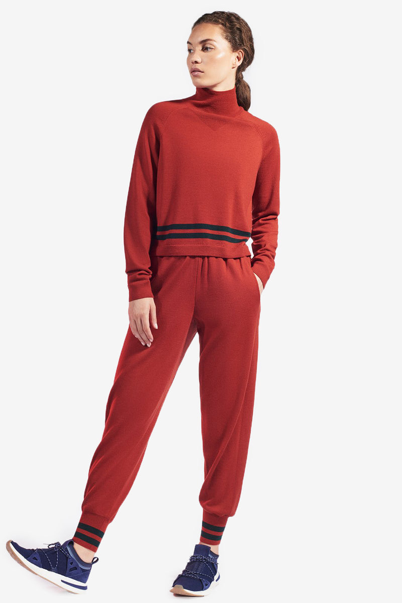 Arctic Knit - Dark Red