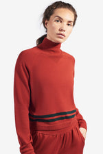 Arctic Knit - Dark Red