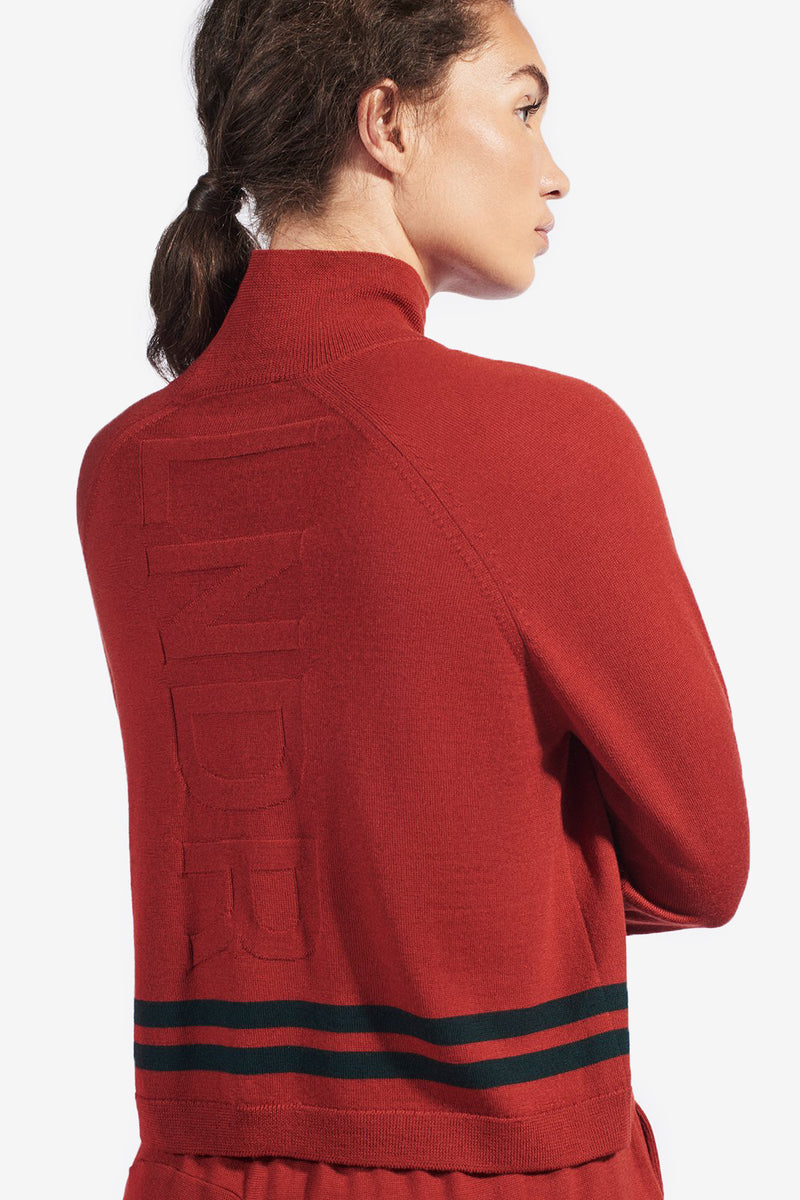 Arctic Knit - Dark Red