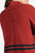Arctic Knit - Dark Red