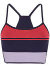 BLOCK SPORTS BRA - RED