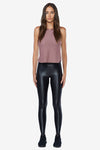 Crescent Crop Top - Marsala