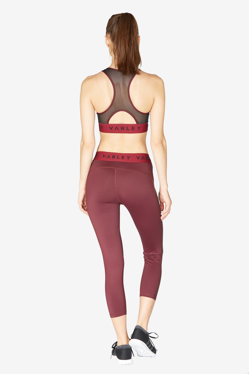 Cliffside Sports Bra - Raspberry