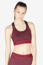 Cliffside Sports Bra - Raspberry