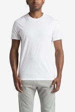 Cotton Jersey Short Sleeve Crewneck - White