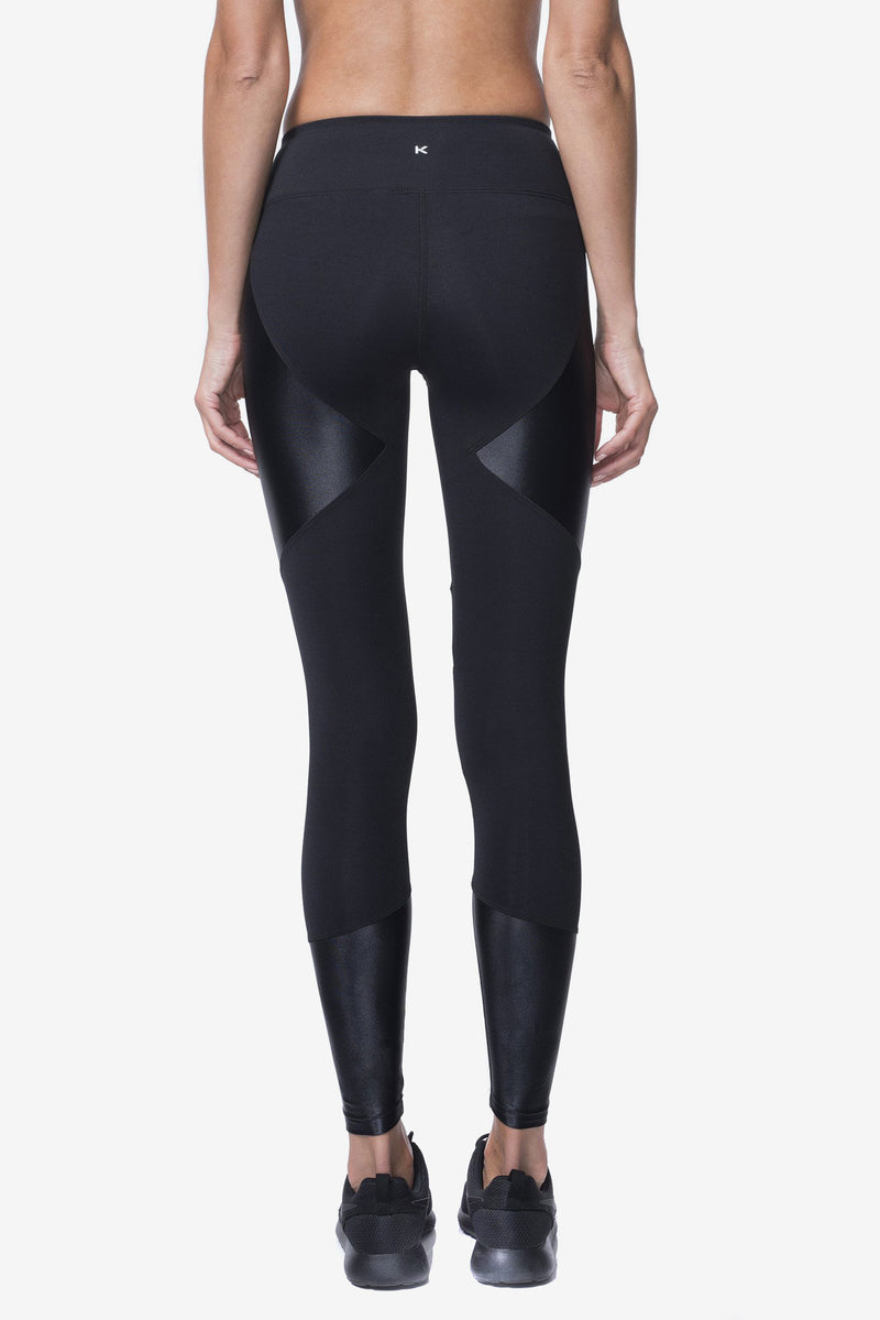 FORGE MID RISE LEGGING - BLACK