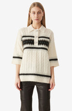 Alpaca Knit Oversized T-Shirt