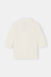 Short Sleeve Top - Egret