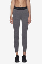 Knockout Cropped Legging - Steel/Black