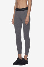 Knockout Cropped Legging - Steel/Black