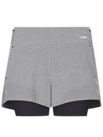 Run Double Short - Grey Marl