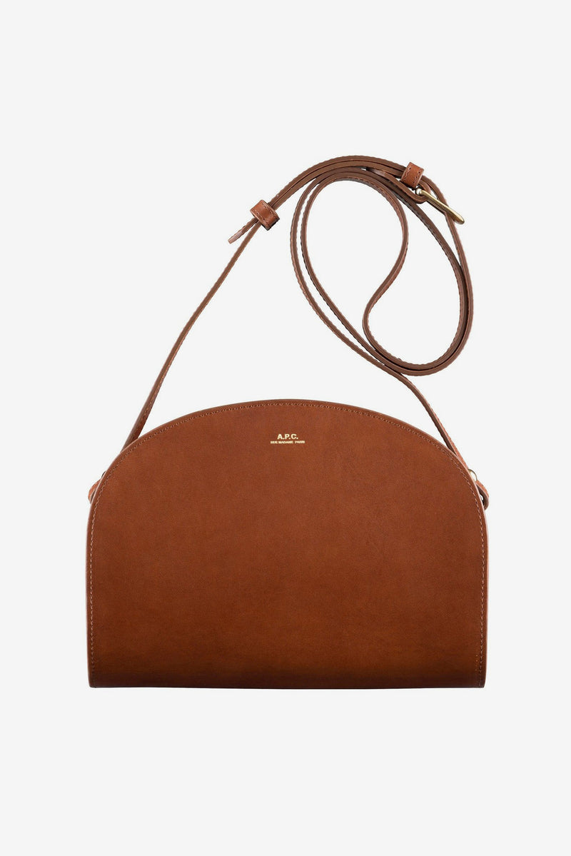 Half-moon bag - Noisette