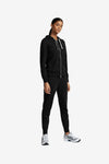 Full Zip Hoodie - Black