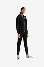 Full Zip Hoodie - Black