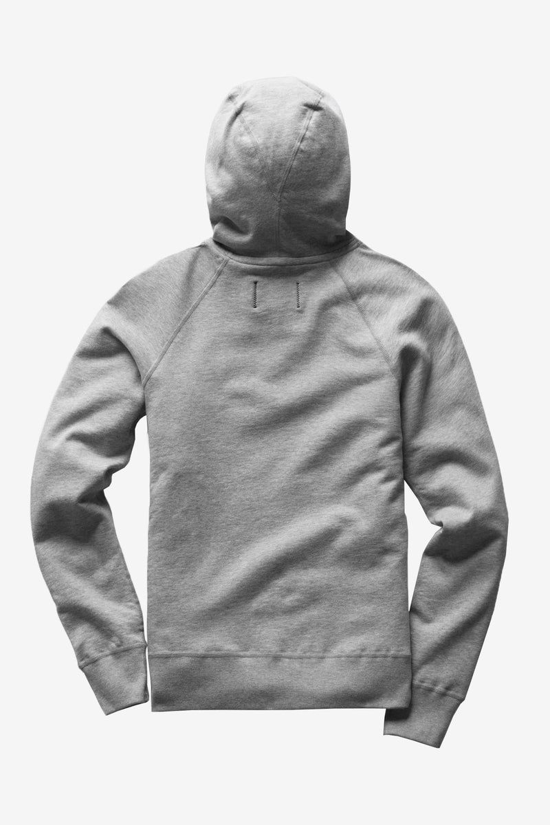 Full Zip Hoodie - Heather Grey