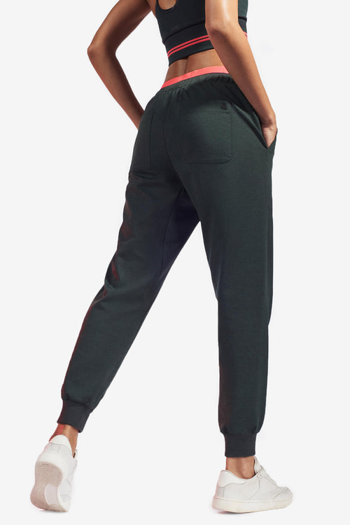 Saturn Trackpant - Dark Khaki Marl