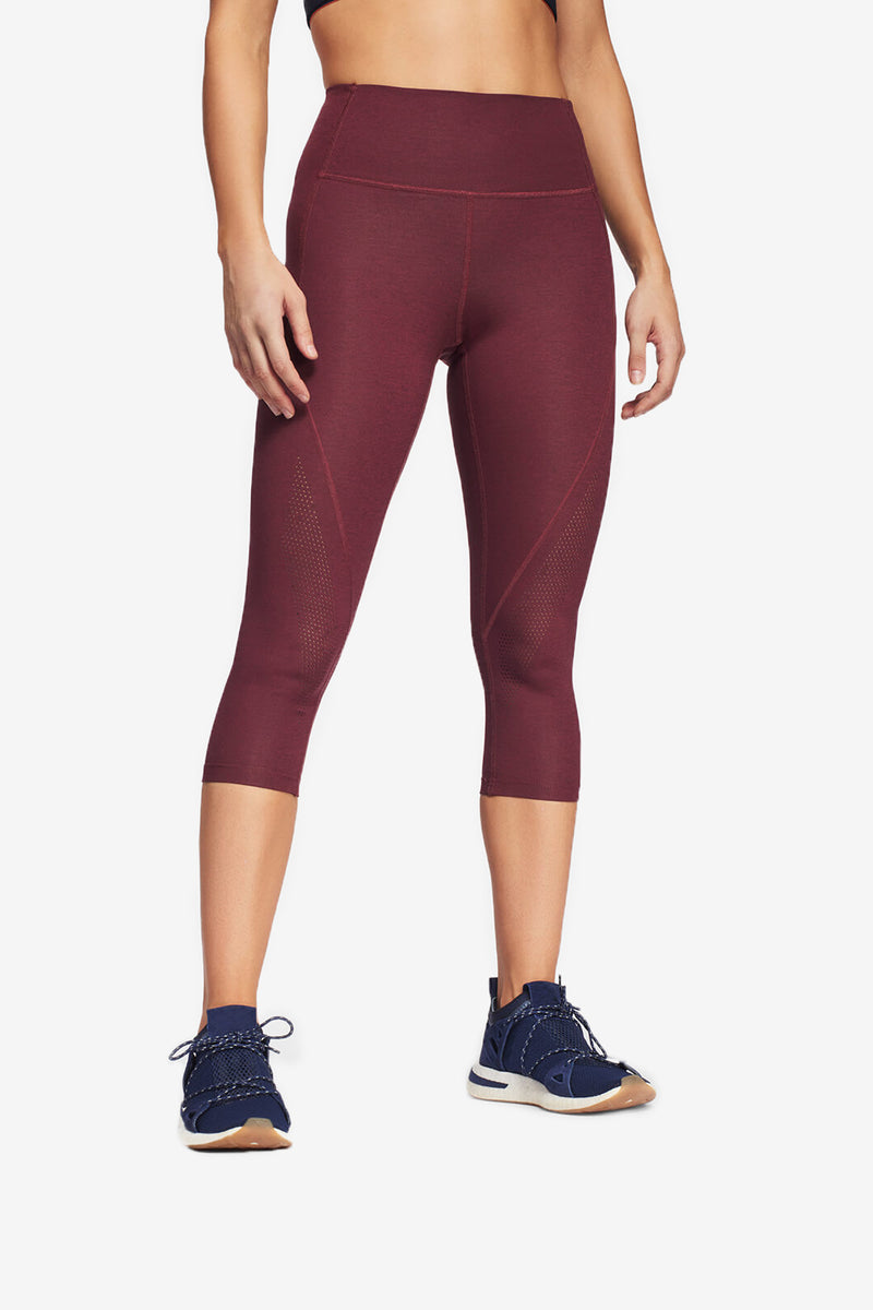 Scuba Ultra-Form Legging - Burgundy Marl – The Wondershop