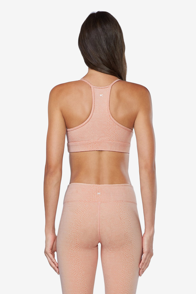 Trifecta Serpente Bra - Cameo Snake