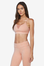 Trifecta Serpente Bra - Cameo Snake
