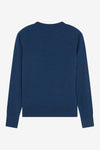 Merinos R Neck Pullover - Petrol