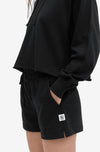 Lightweight Terry Sweatshort - Black