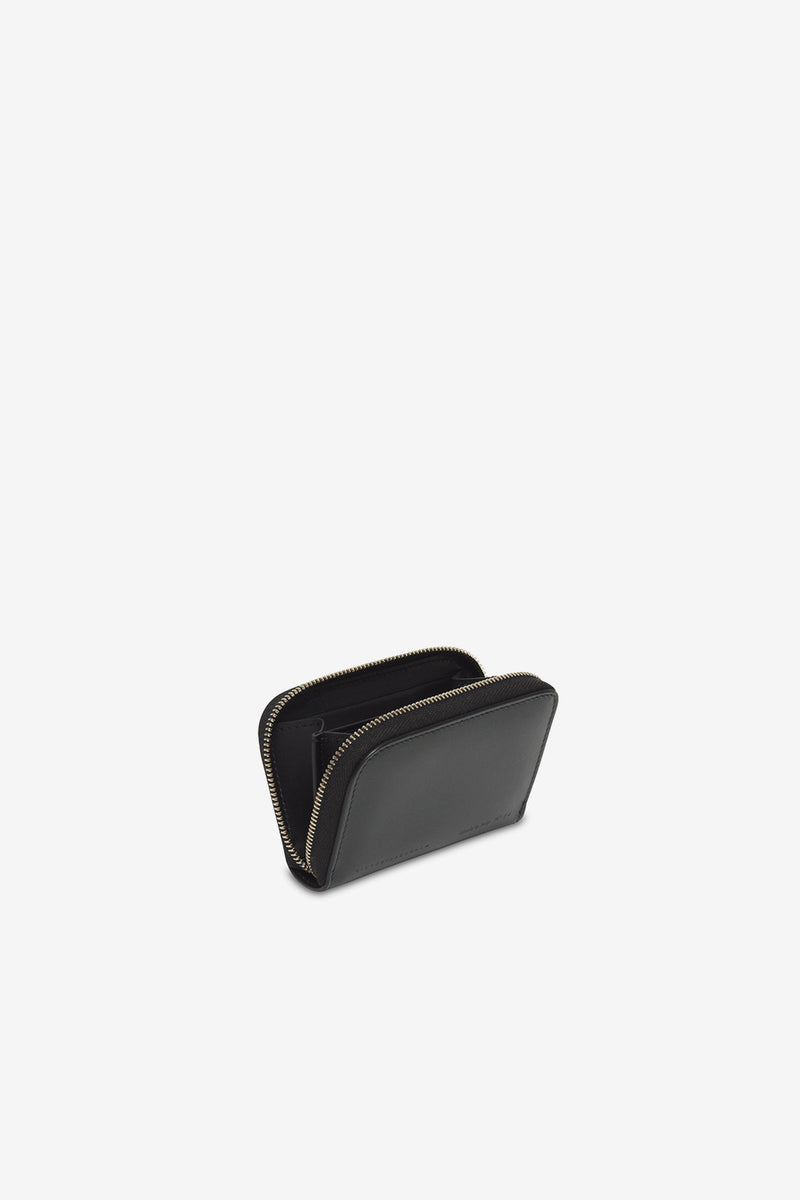 MINI ZIP AROUND WALLET - GREEN