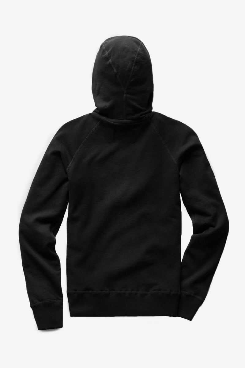 Full Zip Hoodie - Black